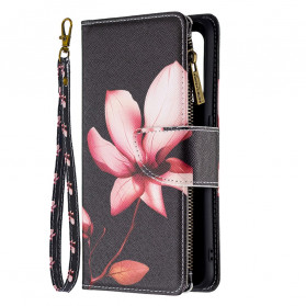 Oppo A94 5G Flor de bolsillo con cremallera