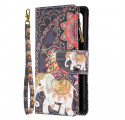 Funda de bolsillo de elefante Oppo A94 5G