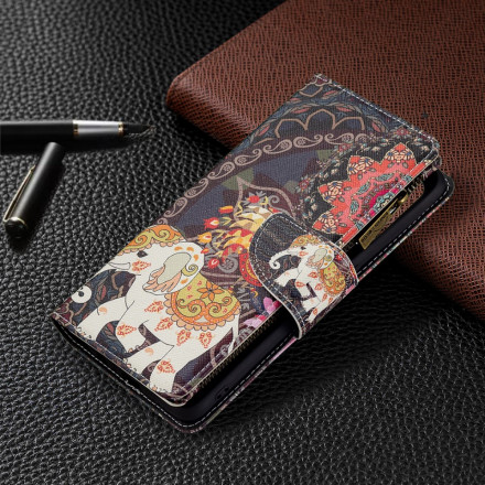 Funda de bolsillo de elefante Oppo A94 5G Funda de bolsillo de elefante Oppo A94 5G