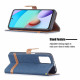 Funda de tela y colgante efecto cuero para el Xiaomi Redmi 10 Funda de tela y colgante efecto cuero para el Xiaomi Redmi 10