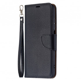 Xiaomi Redmi 10 Litchi Funda Oblique Flap