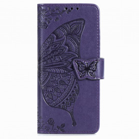Funda con diseño de mariposa Samsung Galaxy Z Fold 3 5G con colgante
