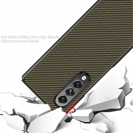 Funda fina de fibra de carbono para el Samsung Galaxy Z Fold 3 5G