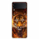 Funda Samsung Galaxy Z Flip 3 5G Fire Tiger
