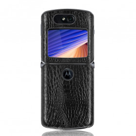 Funda Motorola Razr 5G efecto piel de cocodrilo