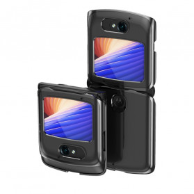 Funda Motorola Razr 5G Bordes de estilo metálico