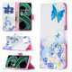Funda Realme 8 5G Mariposas y flores pintadas