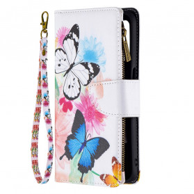 Realme 8 5G Mariposas de bolsillo con cremallera