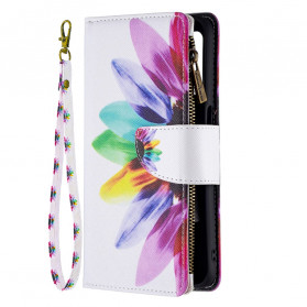Realme 8 5G Flor de bolsillo con cremallera