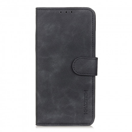 Vivo Y33s / Y21 / Y21s Mate Funda Efecto Cuero Vintage KHAZNEH