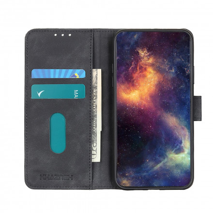Vivo Y33s / Y21 / Y21s Mate Funda Efecto Cuero Vintage KHAZNEH