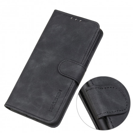 Vivo Y33s / Y21 / Y21s Mate Funda Efecto Cuero Vintage KHAZNEH