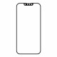 Protector de pantalla de cristal templado negro Contour para iPhone 13 / 13 Pro