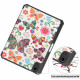 Smart Funda iPad Mini 6 (2021) Stylus Funda Vintage Flowers