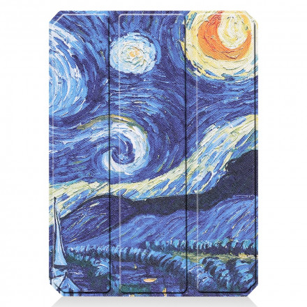 Smart Funda iPad Mini 6 (2021) Stylus Funda Starry Night