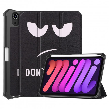 Smart Funda iPad Mini 6 (2021) Stylus Funda Don't Touch Me