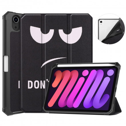 Smart Funda iPad Mini 6 (2021) Stylus Funda Don't Touch Me