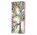 Funda Oppo Reno 6 5G Árbol de colores