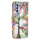 Funda Oppo Reno 6 5G Árbol de colores