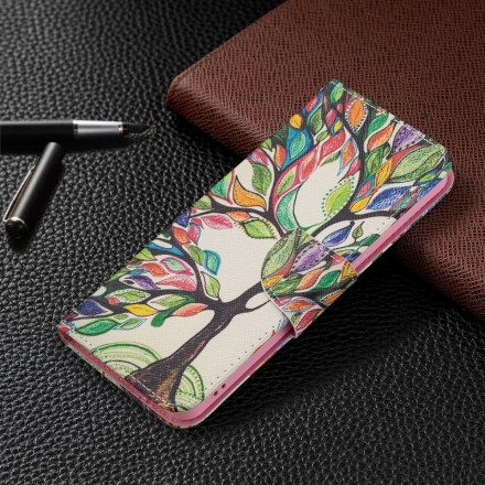 Funda Oppo Reno 6 5G Árbol de colores