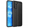Oppo Reno 6 5G Funda efecto piel LItchi