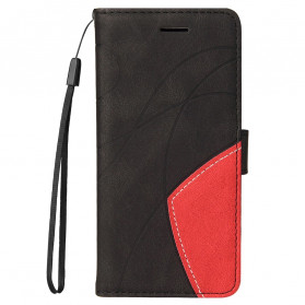 Funda para Motorola Edge 20 Lite Leatherette Signature