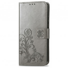 Funda Motorola Edge 20 Lite Trébol de cuatro hojas