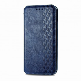 Funda Flip Cover Motorola Edge 20 Lite Polipiel Textura Diamante