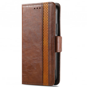 Funda Motorola Edge 20 Lite Bicolor Doble Cierre