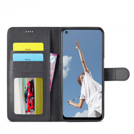 Oppo Reno 6 5G LC.IMEEKE Funda efecto piel