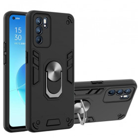 Funda Oppo Reno 6 5G de cuero dividido con cierre reversible - Dealy