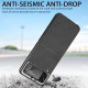 Funda de fibra de carbono con textura para el Samsung Galaxy Z Flip 3 5G