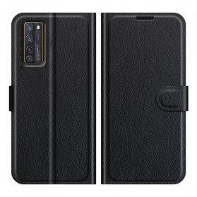 Funda ZTE Axon 20 4G / 5G Leatherette Classic Lychee