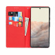 Funda Flip Cover Google Pixel 6 Cuero genuino Lichi Colgante