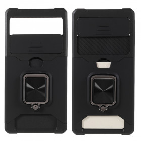 Funda para Google Pixel 6 Soporte para lentes y soporte para tarjetas
