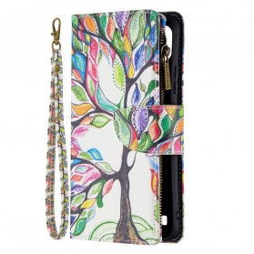 Funda Realme C21 Zipped Pocket Tree
