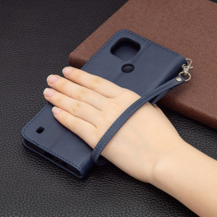 Funda Realme C21 Liso solapa oblicua