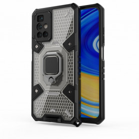 Xiaomi Redmi 10 Honeycomb Funda con anillo