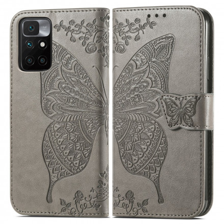 Funda Xiaomi Redmi 10 Half Butterfly