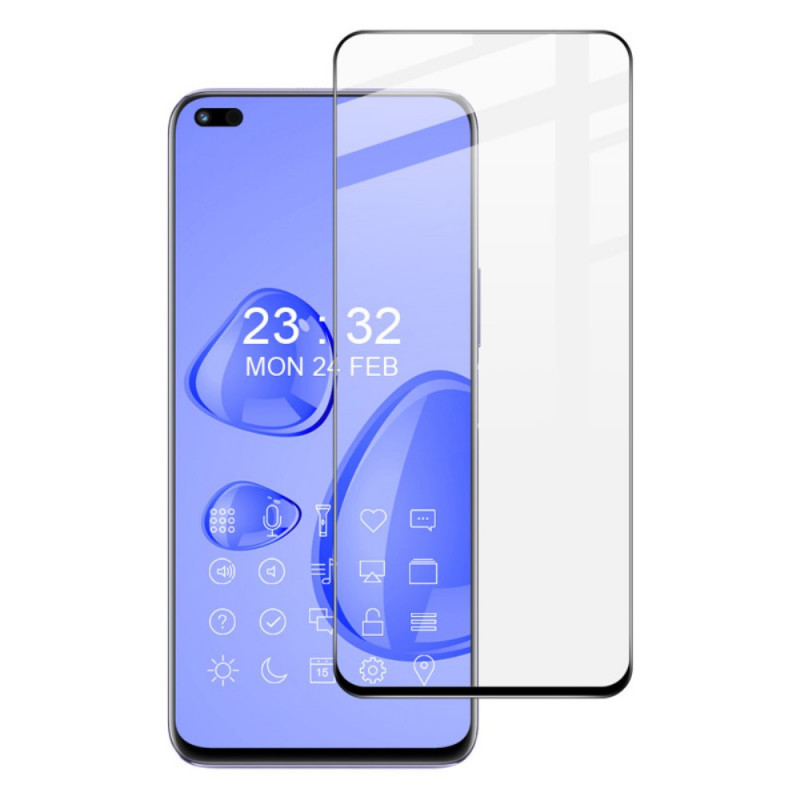 Honor 50 Lite / Huawei Nova 8i Negro Contorno de cristal templado
 Protector de pantalla