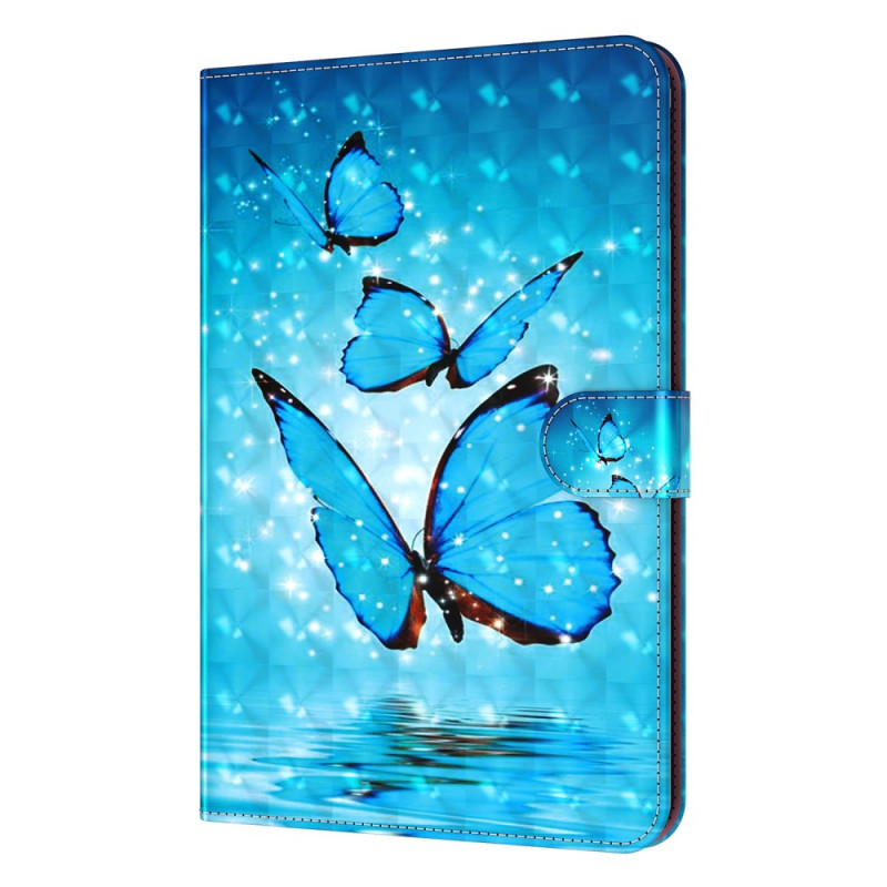 Funda para iPad Mini 6 (2021) Mariposas con punto de luz