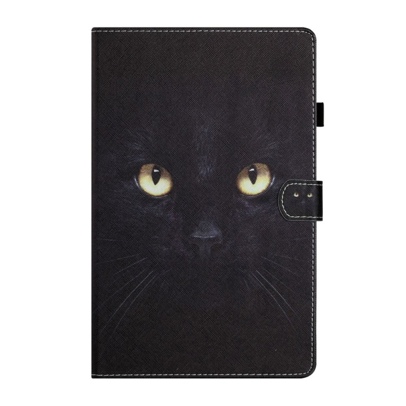 iPad Mini 7 (2024) / Mini 6 (2021) Funda Ojos de Gato Negra