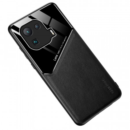 Funda magnética de cuero...