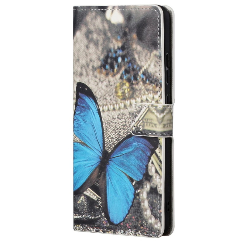 Funda Poco M4 Pro 5G Butterfly Blue