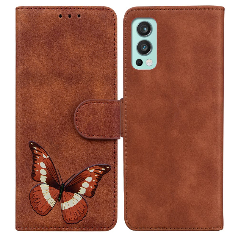 Funda OnePlus Nord 2 5G Skin-Touch Butterfly