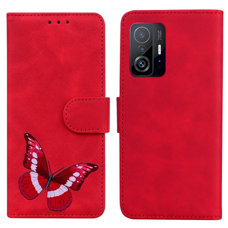 Funda Xiaomi 11T / 11T Pro Skin-Touch Butterfly