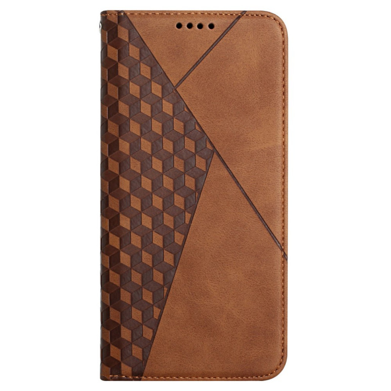 Flip Cover Poco F3 / Xiaomi Mi 11i 5G Cuero Efecto Geo