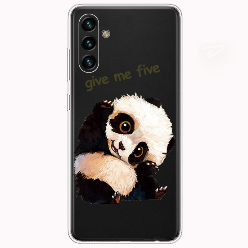 Funda Samsung Galaxy A13 5G / A04s Panda Give Me Five
