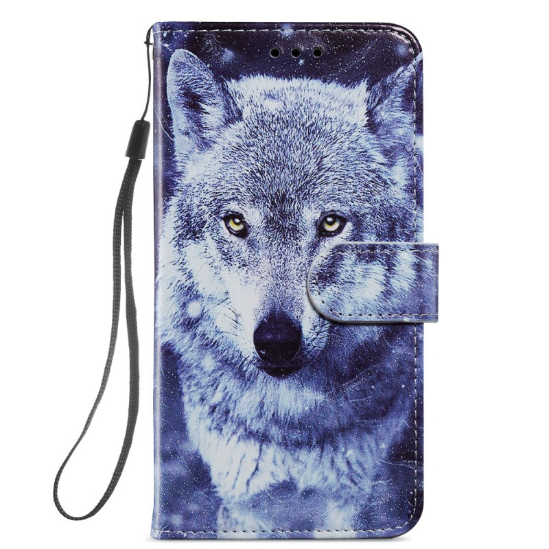 Funda Samsung Galaxy A13 5G / A04s Magnificent Wolves con colgante
