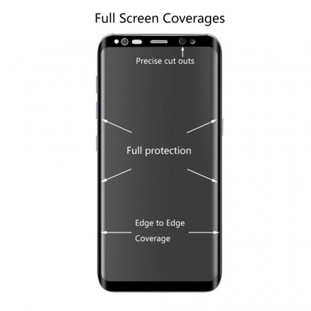 Protección de cristal templado para el Samsung Galaxy S8 Plus
